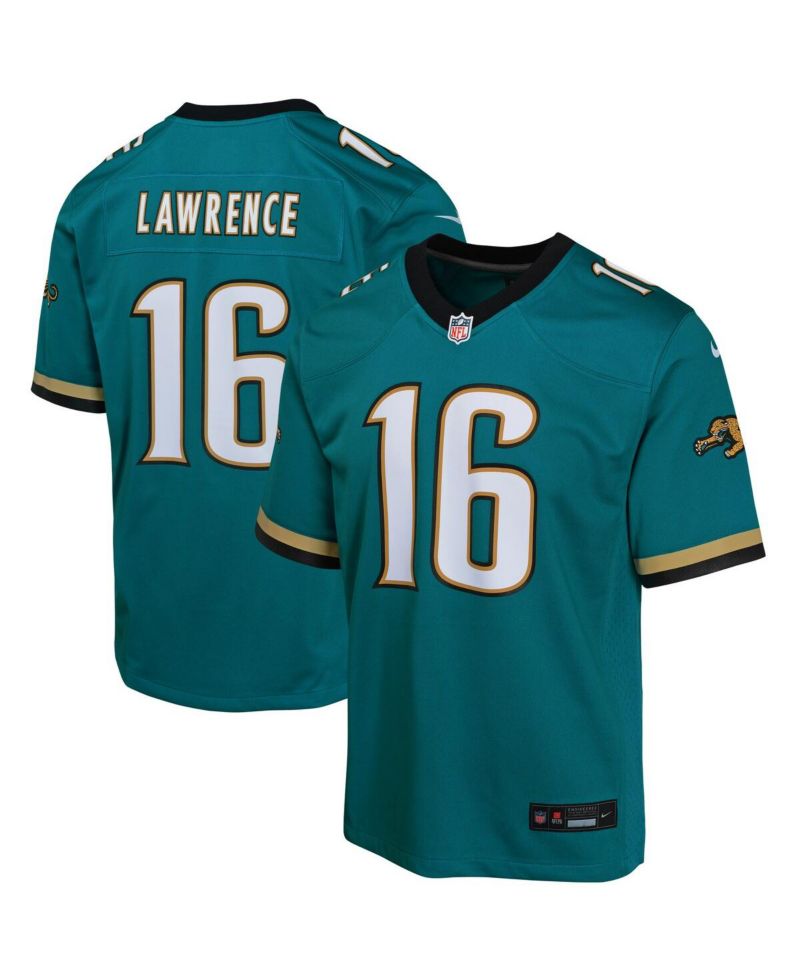 Big Boys and Girls Trevor Lawrence Jacksonville Jaguars Prowler Throwback Player Game Jersey