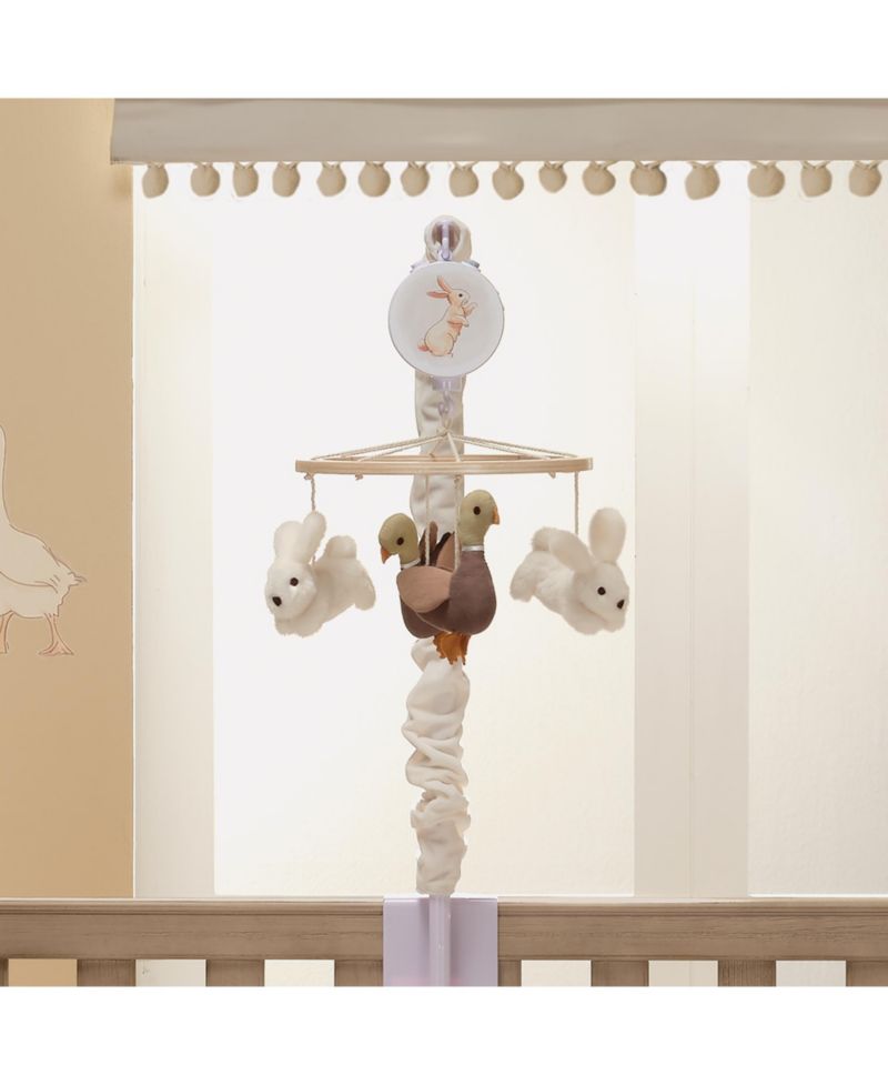Bunny Hop Musical Crib Mobile