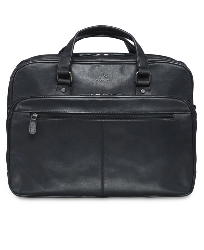 Buffalo Collection Expandable Double Compartment Laptop/ Tablet Briefcase