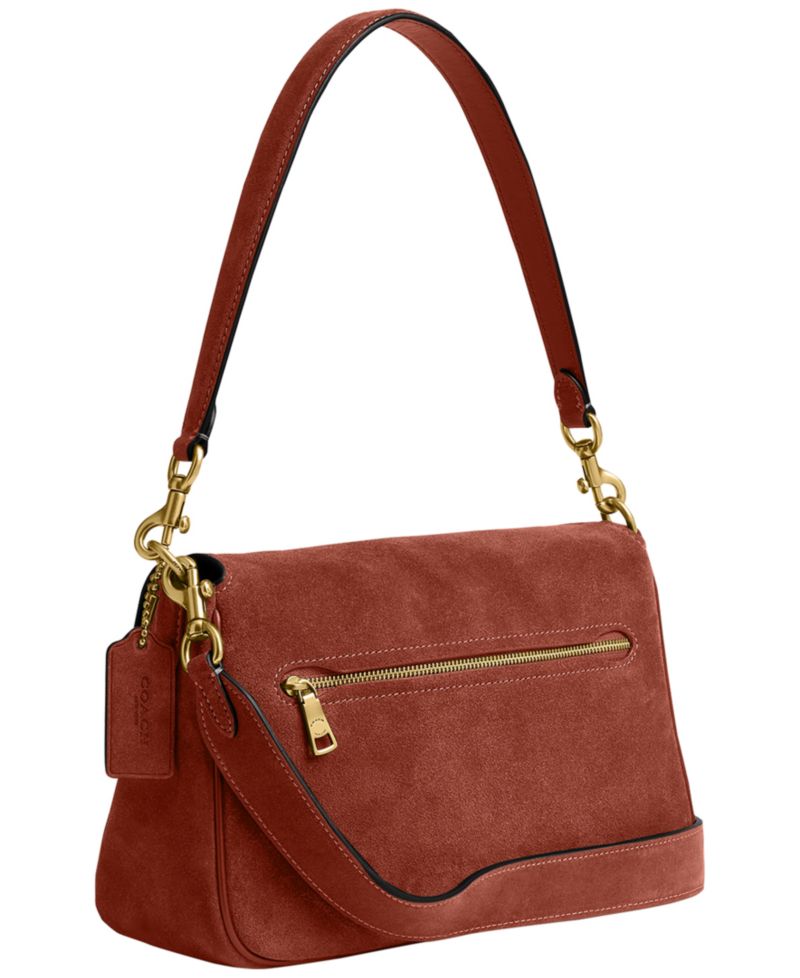 Tabby Small Suede Shoulder Bag