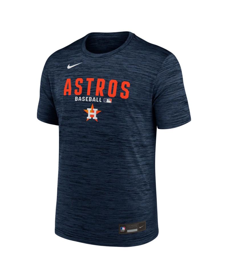 Men's Navy Houston Astros Authentic Collection Velocity Dri-FIT T-Shirt