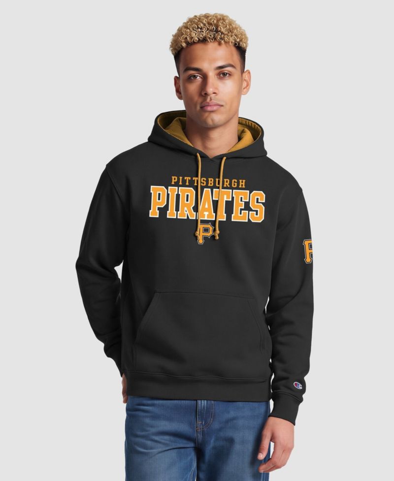 Men's Black Pittsburgh Pirates Fleece Hoodie