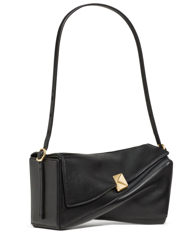 Deco Twisted Small Flap Shoulder Handbag