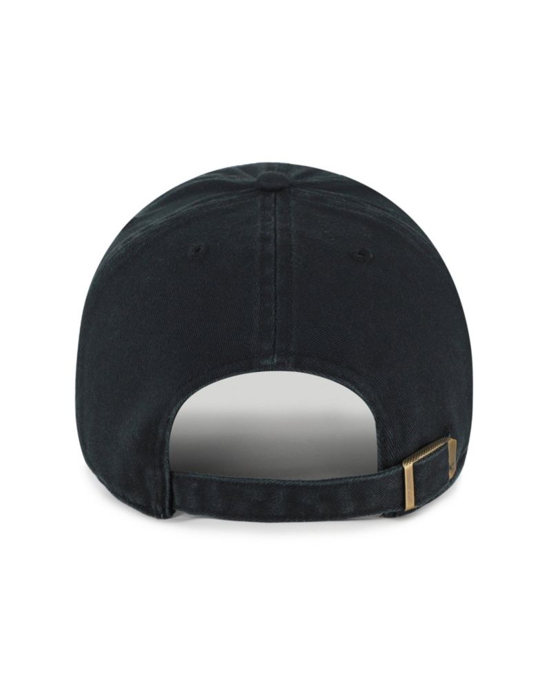 Men's '47 Black Maryland Terrapins Vault Clean Up Adjustable Hat