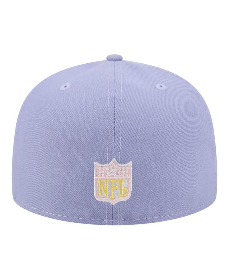Men's Light Purple San Francisco 49ers Lavender Bloom 59FIFTY Fitted Hat