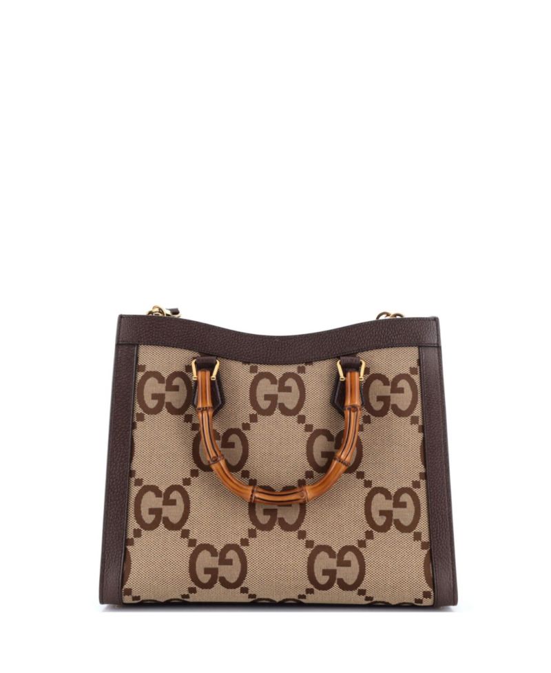 Medium Diana NM Bamboo Handle Tote Jumbo GG Canvas