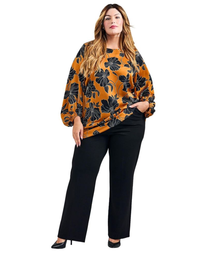 Women's Plus Size Bella Satin Tunic