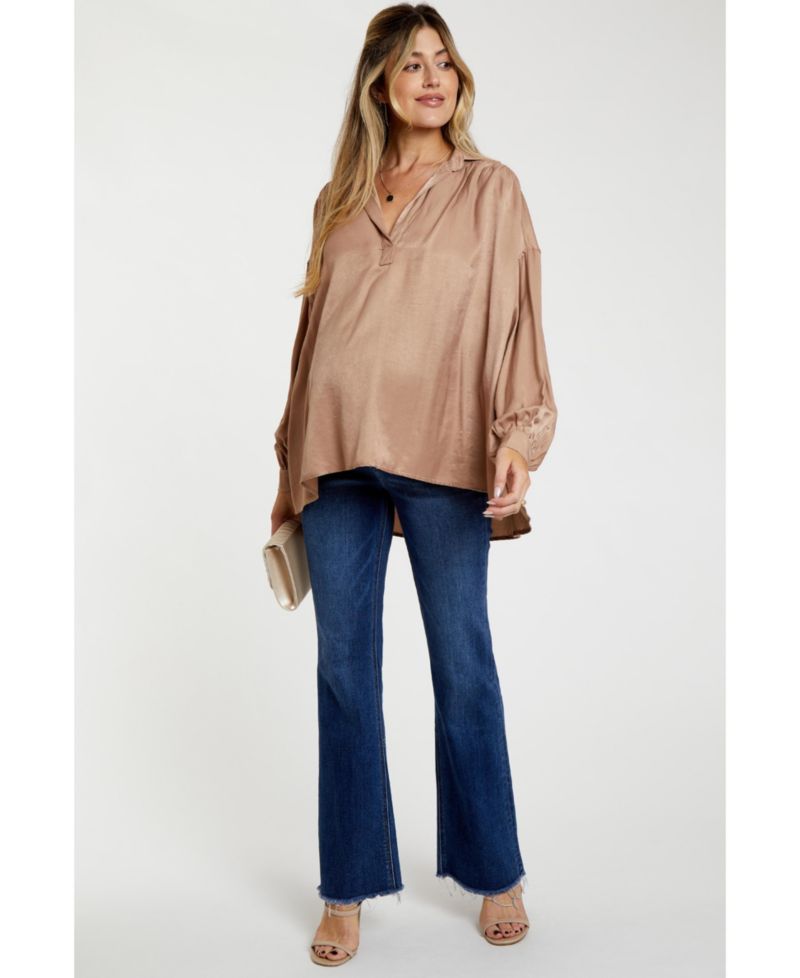 Women's Raw Hem Bootcut Jeans
