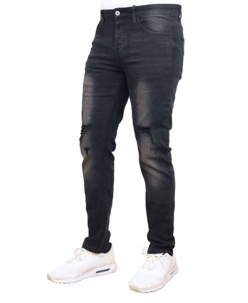 Men's Stretch Ripped Jeans