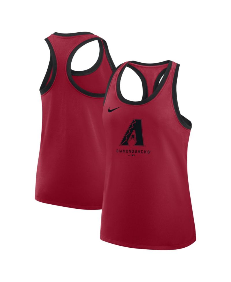 Women's Red Arizona Diamondbacks Tri-Blend Dri-FIT Racerback Tank Top