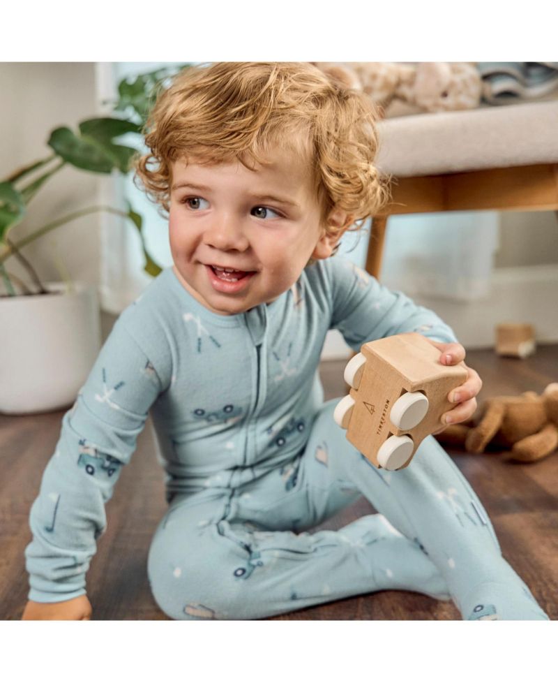 Baby -Pack Footless Fleece Pajamas