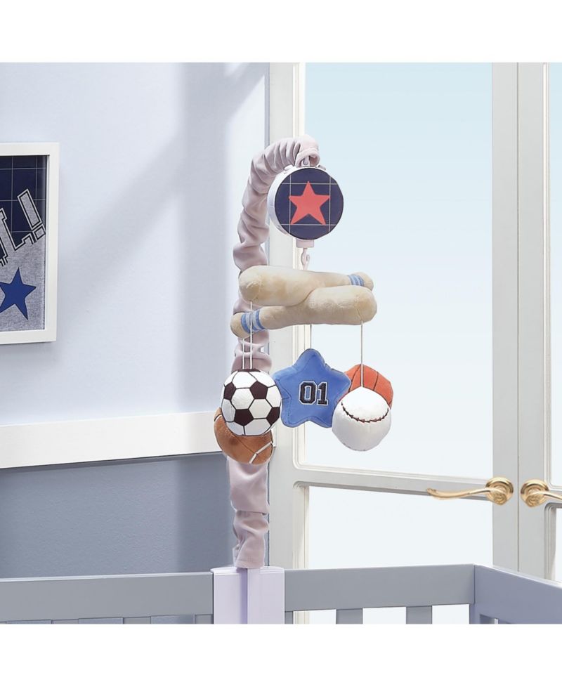 Musical Sports Theme Crib Mobile