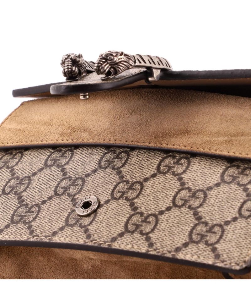 Super Mini Dionysus Bag GG Coated Canvas