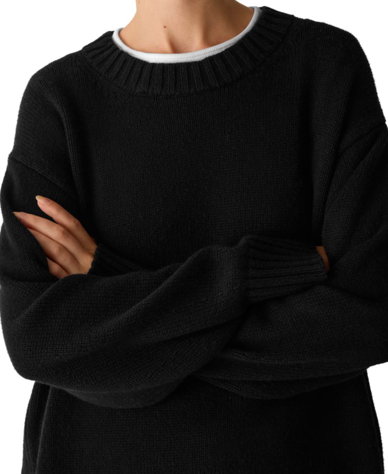 Women's Generational Oversized Crewneck Lightweight Sweater