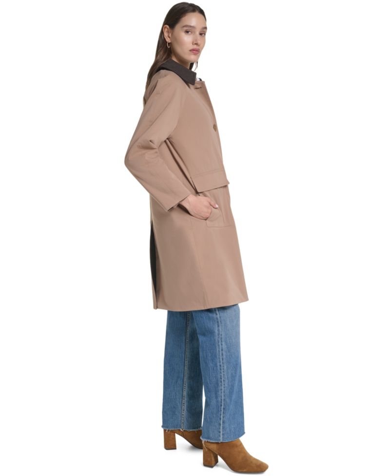 Women's Reversible Balmaccan Coat