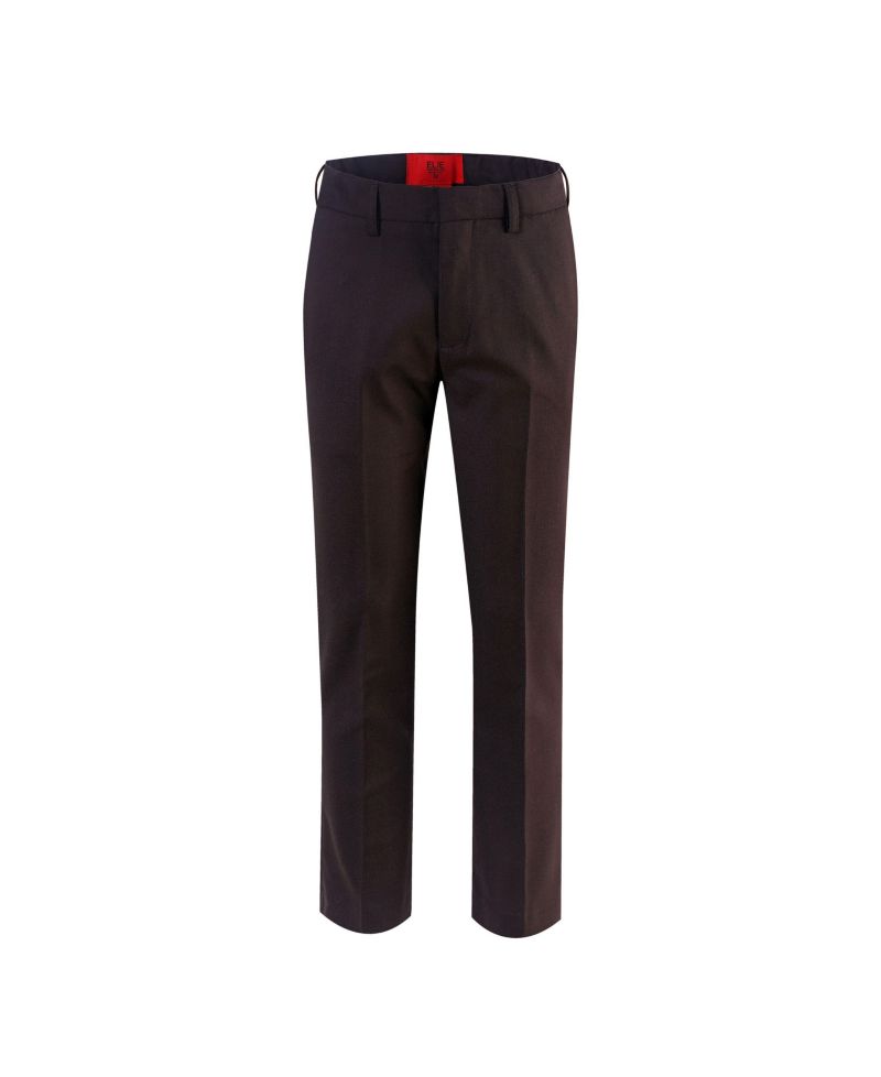 Big Boys Brown Slim Fit Dress Pants