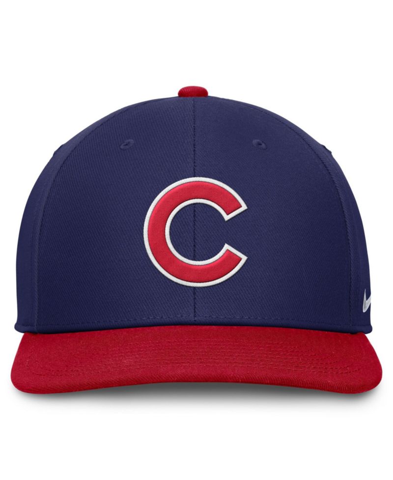 Men's Royal/Red Chicago Cubs Pro Dri-FIT snapback Hat