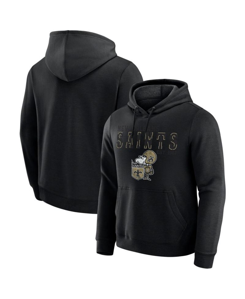 Darius Rucker Collection by Men's Black New Orleans Saints Hoodie