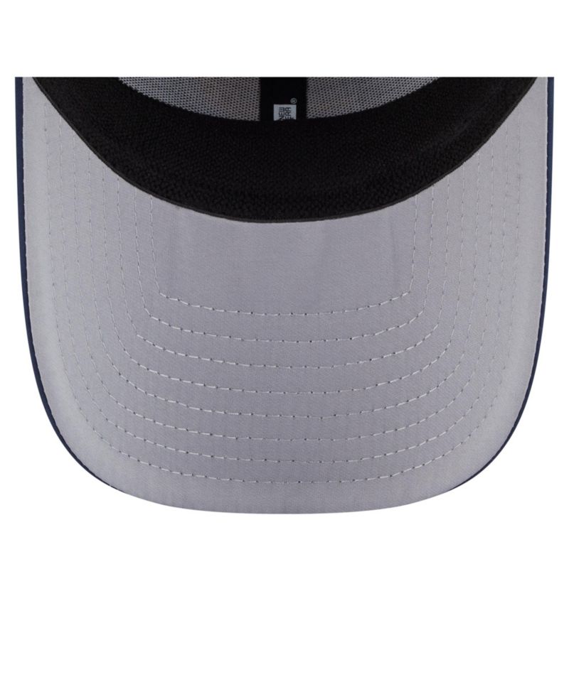 Men's Navy Indiana Pacers Featherweight Poly Rope Flex 39Thirty Hat