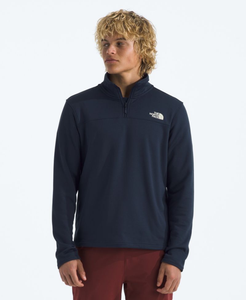 Men's Cedar Trail Grid Quarter-Zip Jacket