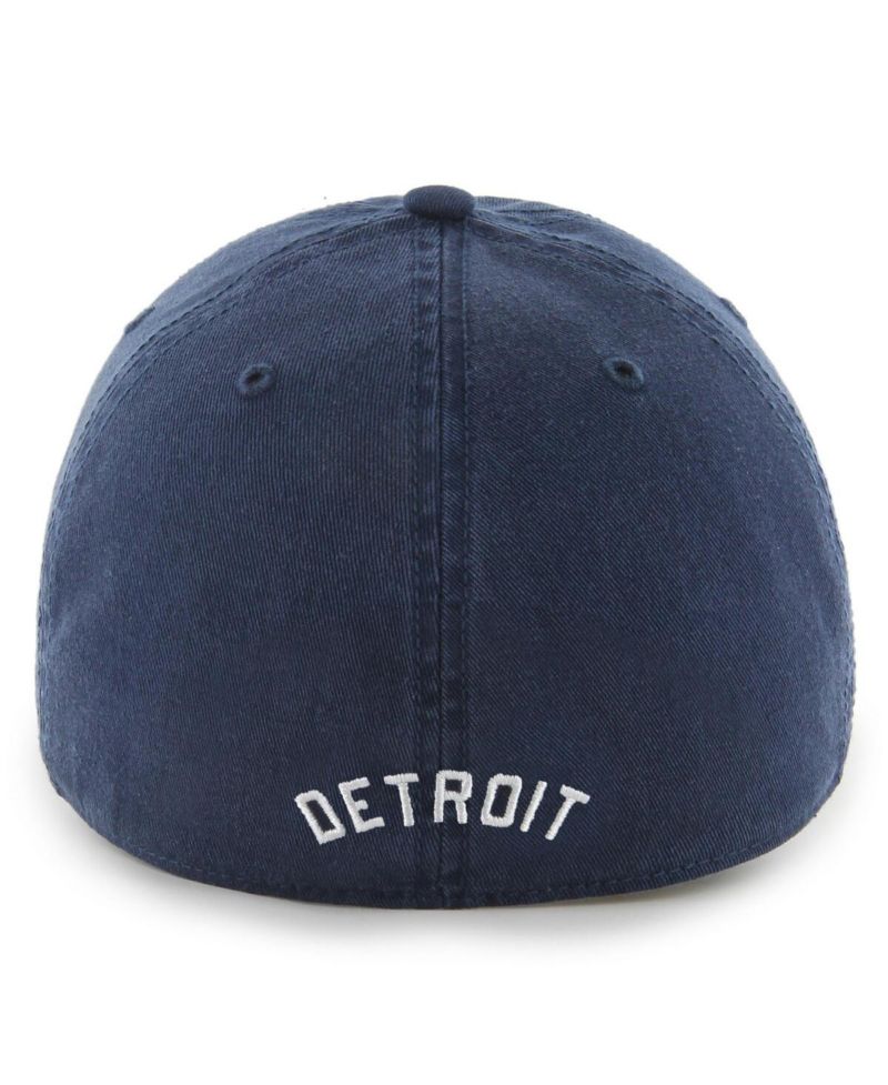 Men's Navy Detroit Tigers Cooperstown Collection Franchise Fitted Hat