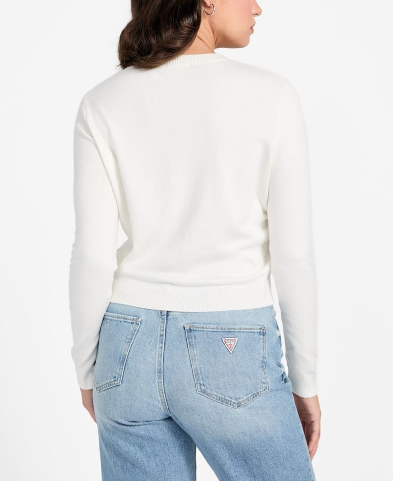 Women's Long-Sleeve Norah Crewneck Logo Sweater