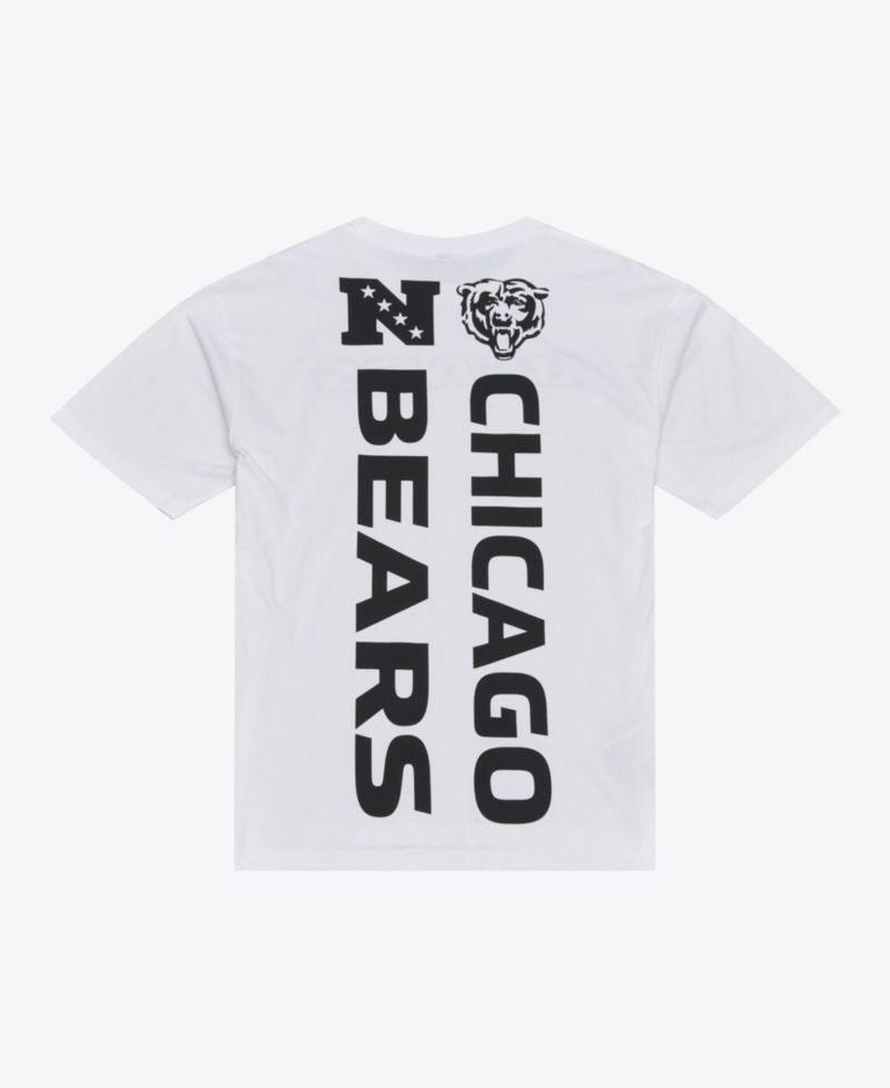 Men's White Chicago Bears Monochrome T-Shirt