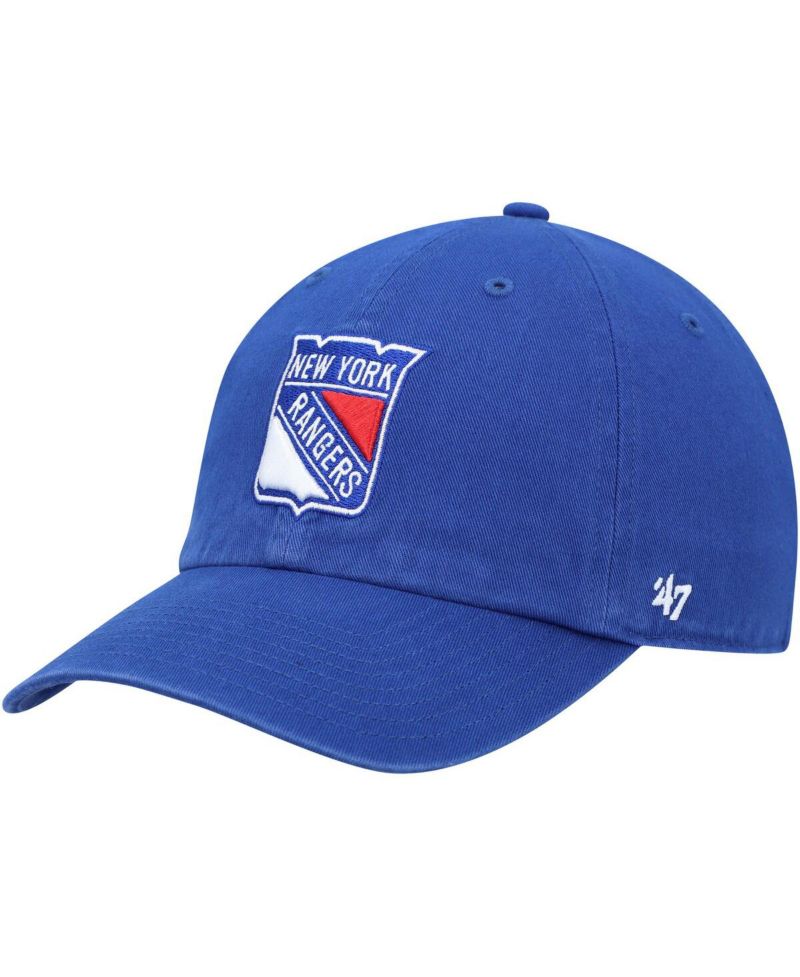 Men's Royal New York Rangers Clean Up Adjustable Hat