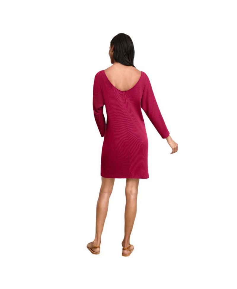 Women's Ivana Plush Pima Toss-On Dress