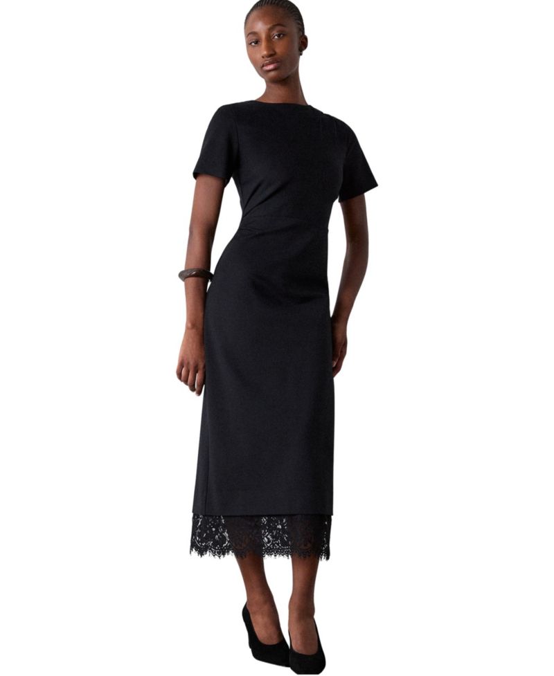 Women's Lace Midi Dress