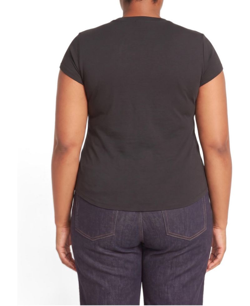 Plus Size Ashley Cap Sleeve Tee