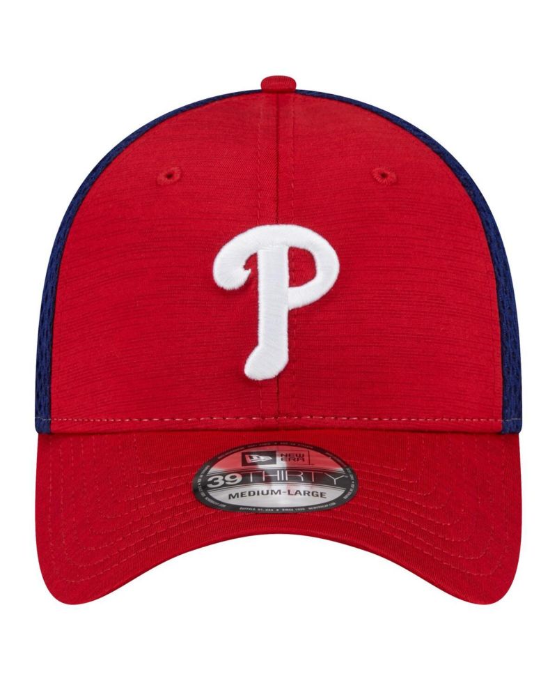 Men's Red Philadelphia Phillies Neo 39THIRTY Flex Hat