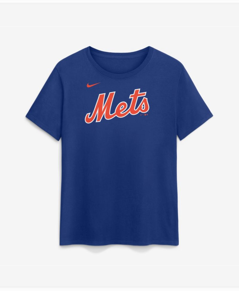 Women's AJ Ewing Royal New York Mets Name & Number T-Shirt