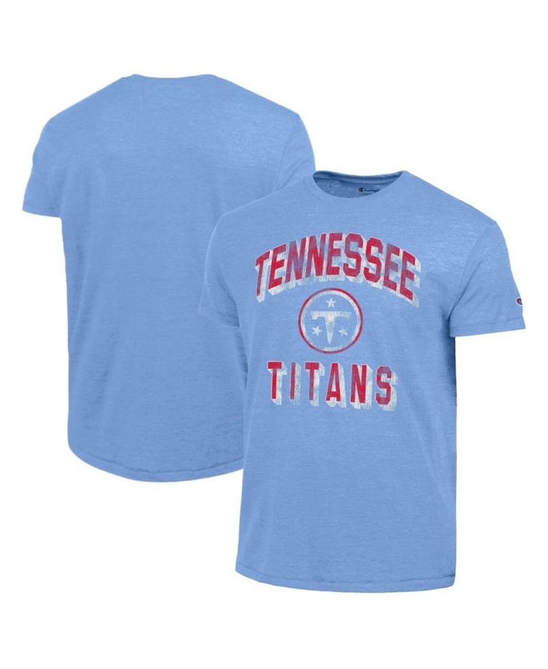 Men's Light Blue Tennessee Titans Ultimate Tri-Blend T-Shirt
