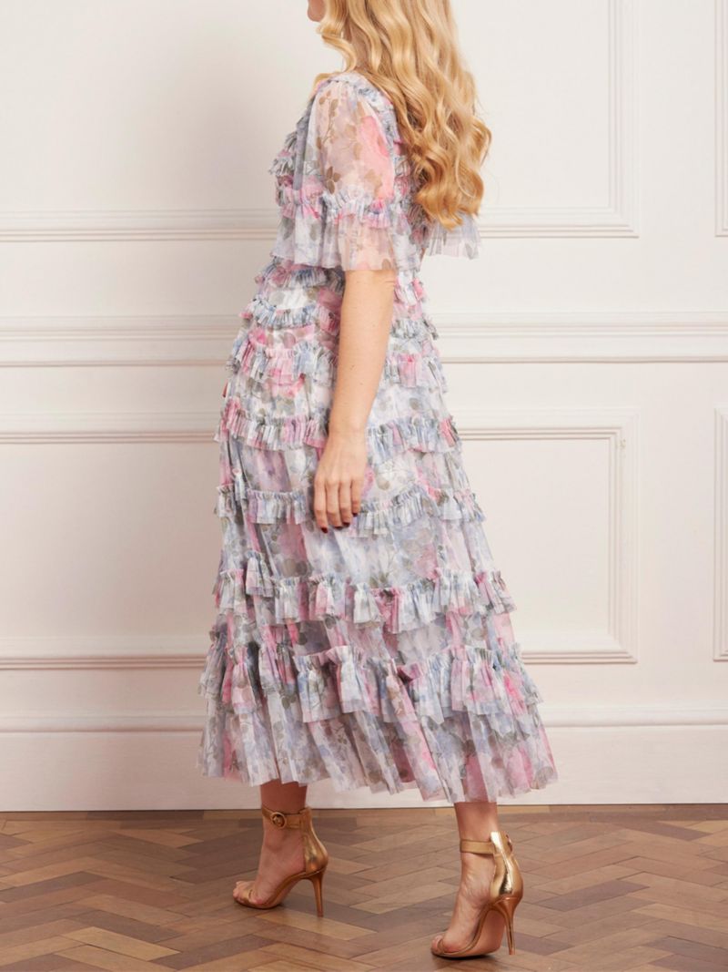 Women's Camille's Garden Round Neck Dress