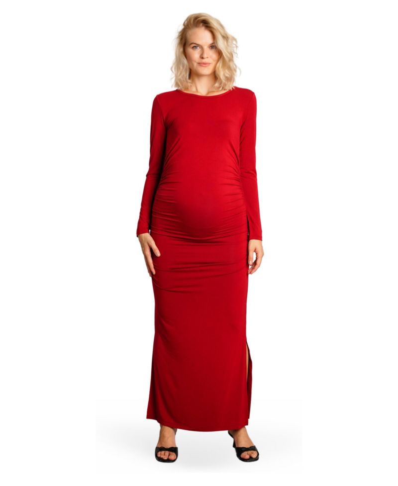 Women's The Curve Ruched Bodycon Maxi Dress