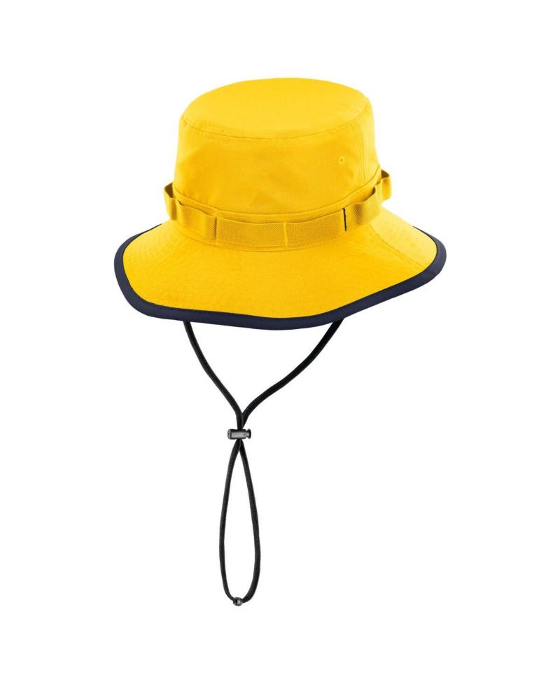Men's Maize Michigan Wolverines Apex Swoosh Boonie Hat