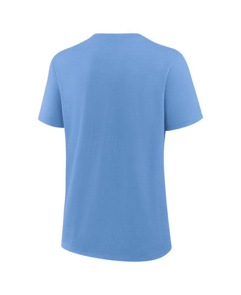 Women's Carolina Blue North Carolina Tar Heels Primary Logo T-Shirt