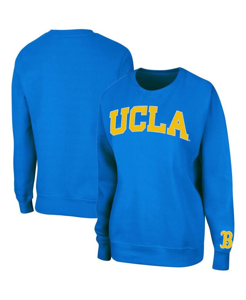 Women's Blue UCLA Bruins Campanile Pullover Sweatshirt