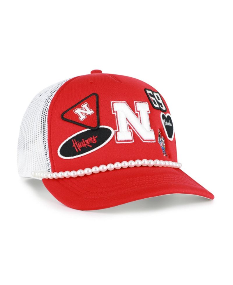 Men's '47 Red/White Nebraska Huskers Rally On Hitch Adjustable Hat
