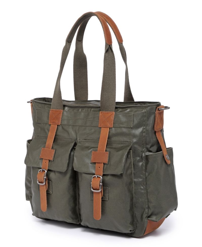 Urban Light Coated Canvas Tote Bag