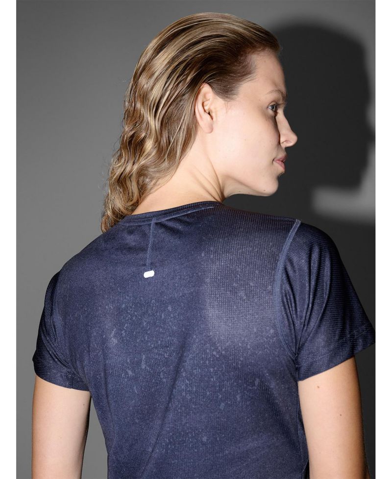 Women's Quick-Drying Cycling Jersey T-Shirt with Reflective Detail