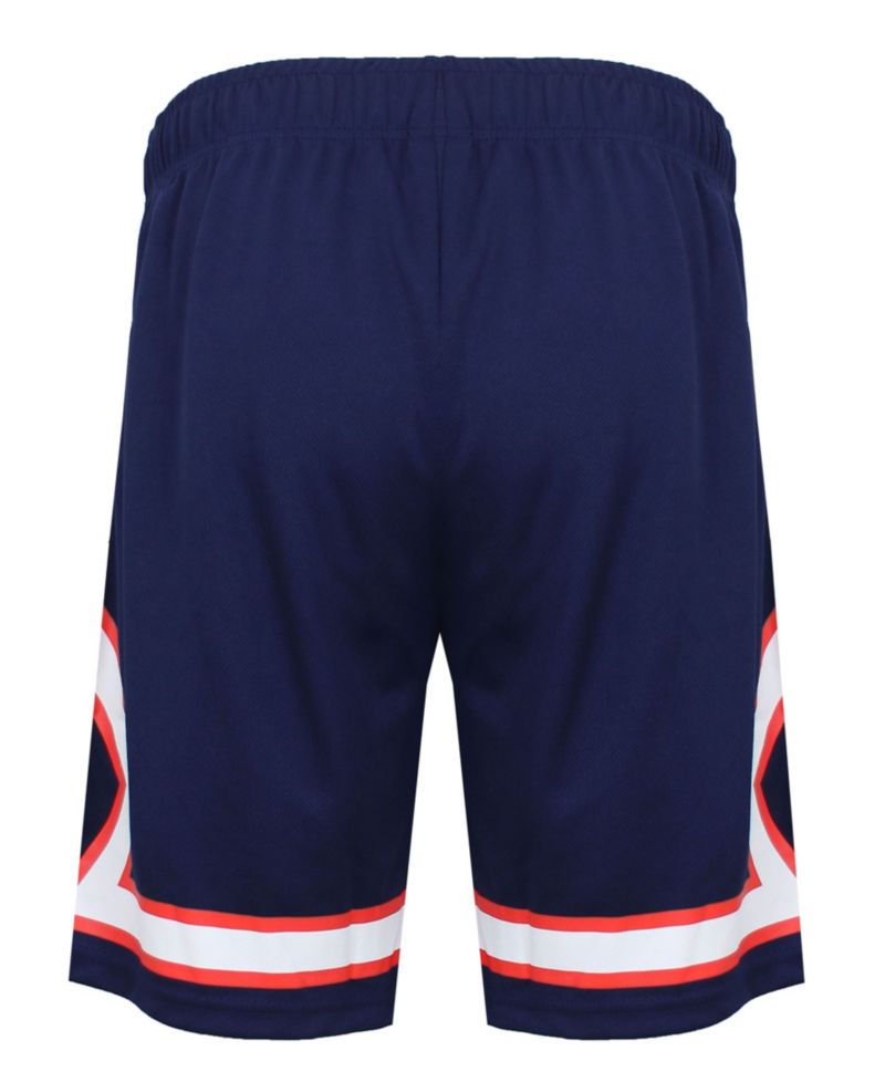 Men's Premium Active Moisture Wicking Workout Mesh Shorts With Trim