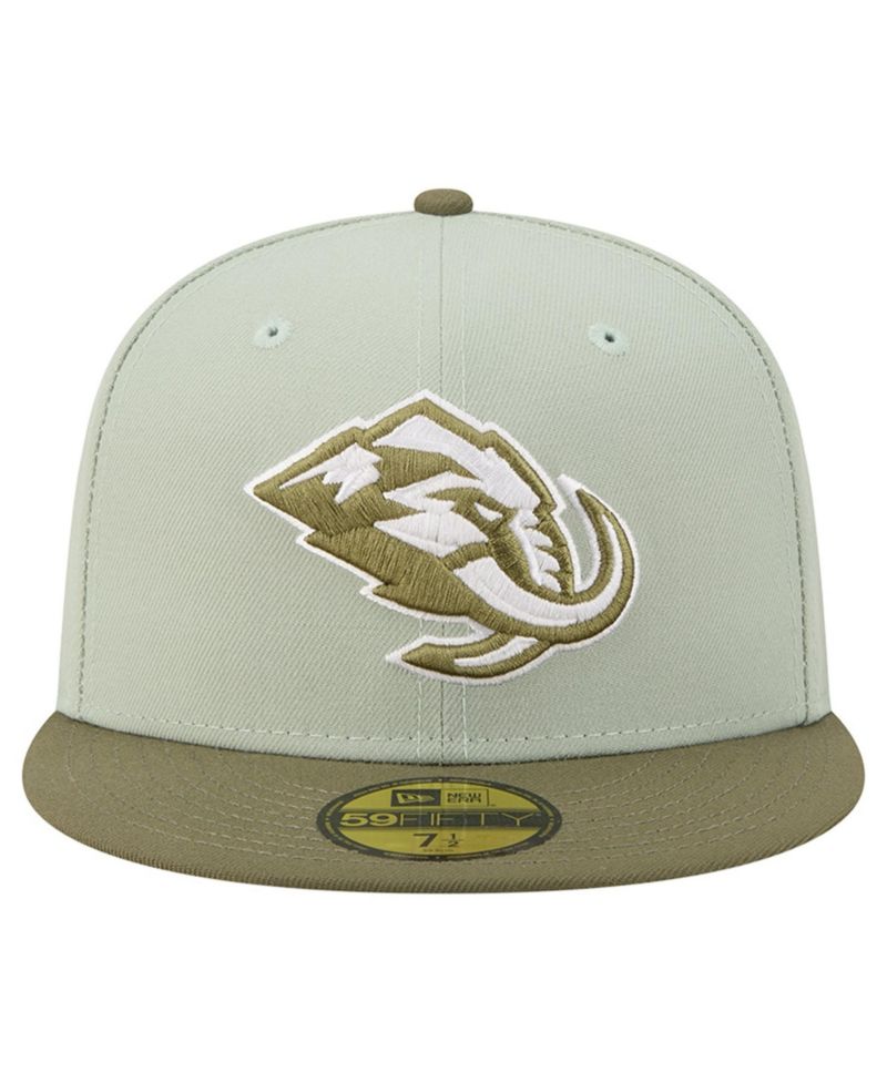 Men's Sage Green/Olive Utah Mammoth Color Pack 59FIFTY Fitted Hat
