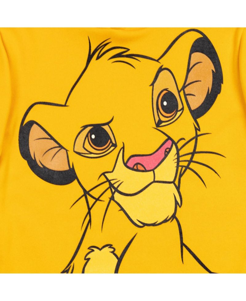 Toddler Boys Lion King Fleece Pullover Hoodie and Pants Outfit Set to (18 Months - 10-12)