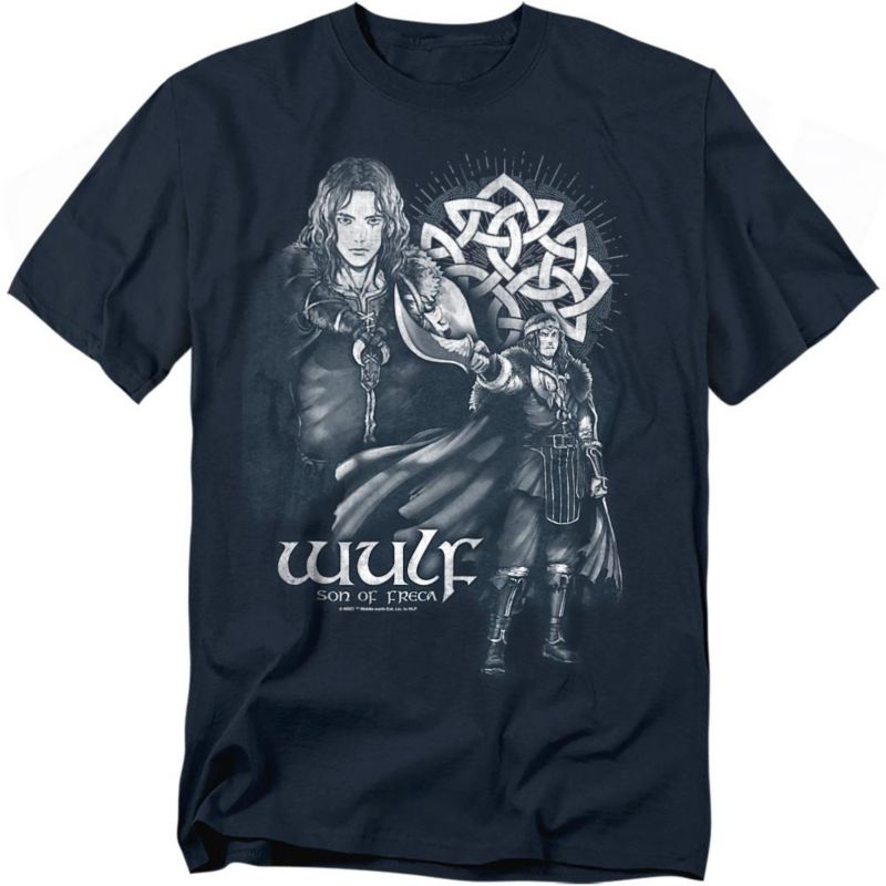 Men's War Of The Rohirrim Wulf Sword Point T-Shirt