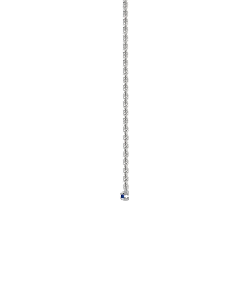 Lab-Grown Sapphire (5/8 ct. t.w.) Necklace in Sterling Silver (also in Multi-Stone)