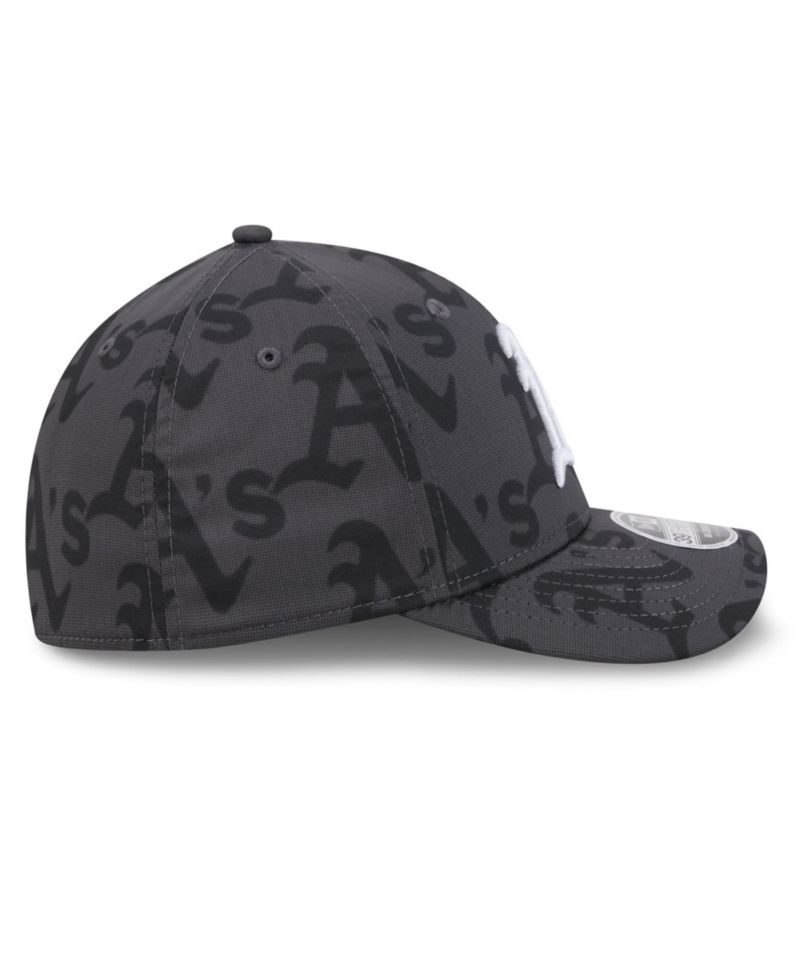 Men's Gray Athletics Halftone 39THIRTY Flex Hat