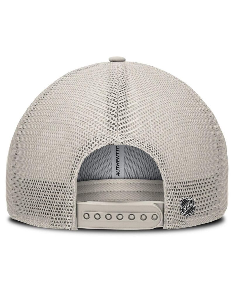 Women's Tan Seattle Kraken Authentic Pro Road Trucker Adjustable Hat