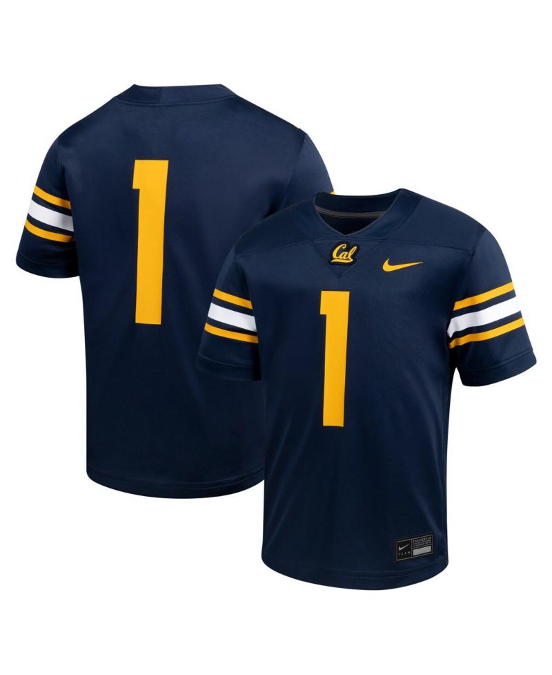Big Boys and Girls 1 Navy Cal Bears Untouchable Football Jersey